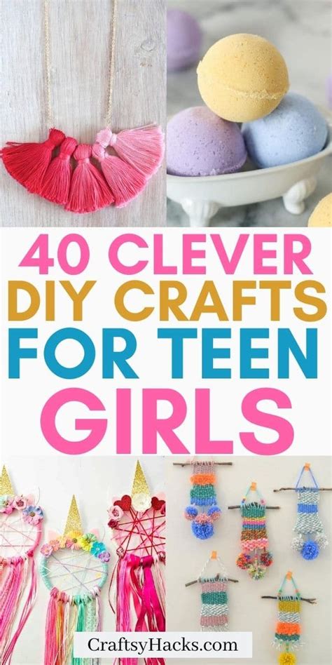 crafts for teenage girls